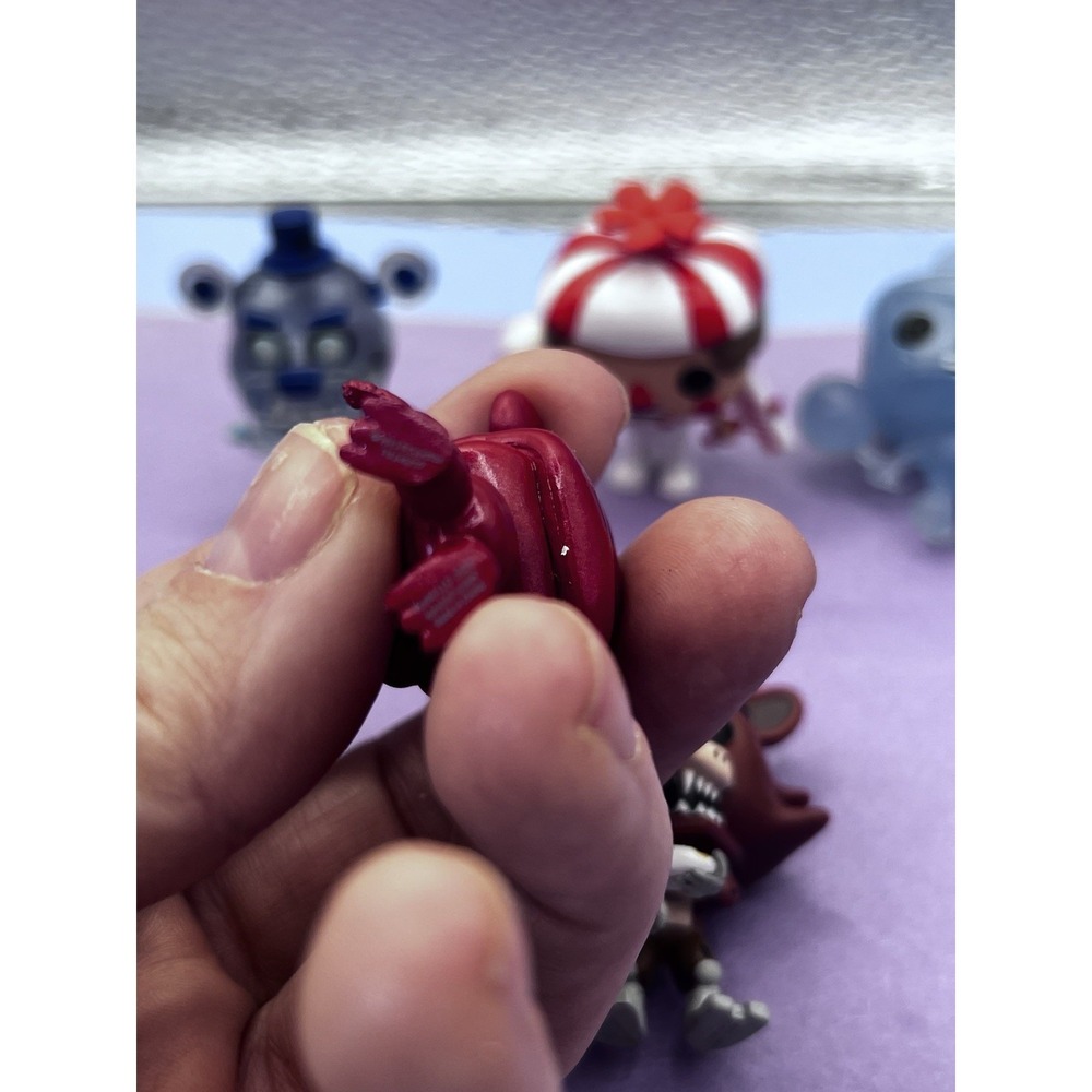 Funko Five Nights at Freddy's FNAF 6 Figures Mini 1.5" Foxy Freddy Golden Chica - Picture 6 of 10
